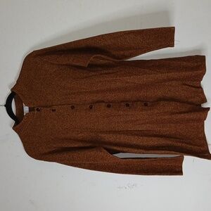 Agenda Women's button-down sweater missing pants Size Large Tall‎